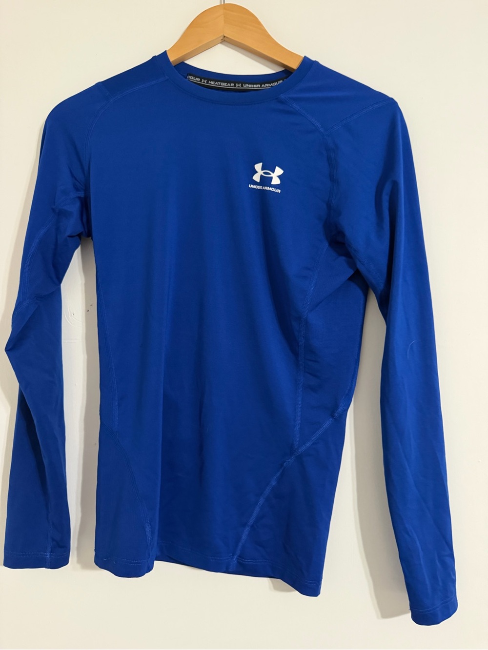 Under Armour Men’s Royal Blue Long Sleeve Compression Top Size Medium